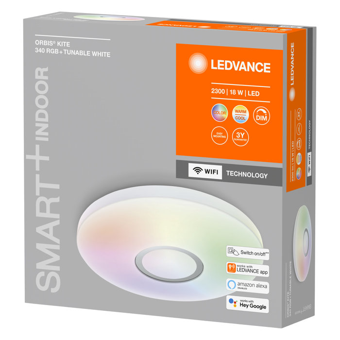 Ledvance SMART+ Orbis Kite taklampe Ø34 cm